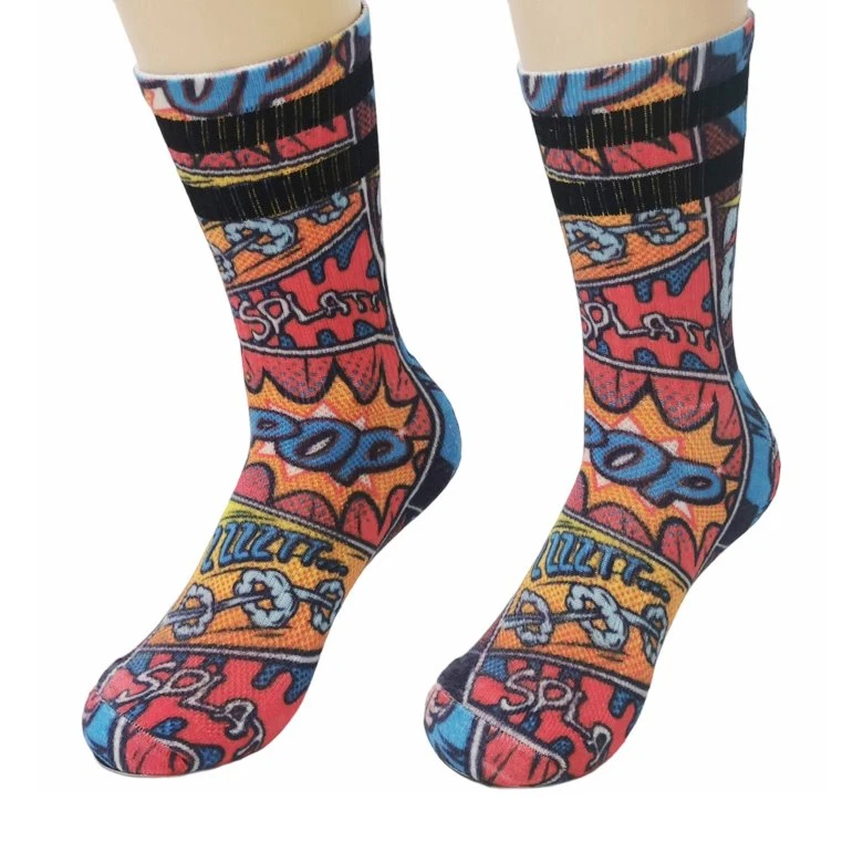 Long Floral Socks